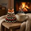 Kit de Ganchillo para Principiantes Kit de Árbol de Navidad Animal DIY Vaca de las Highlands Hilo Decorativo Lindo Manualidad con Hilo Perro Salchicha Gato Manualidades para Principiantes Festivo Hecho a Mano