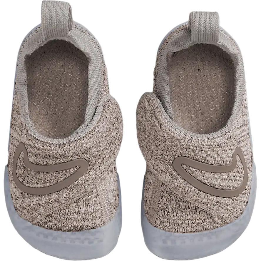 Nike Swoosh 1 Slip Resistant Abrasion Resistant Low top Toddler Shoes Gray Brown Infant And Toddler Baby FB3244-004