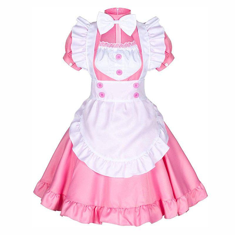 2021 Neues Modell K-On Dienstmädchen Lolita Schwarzes Kleid K-On Cosplay Dienstmädchen Outfit