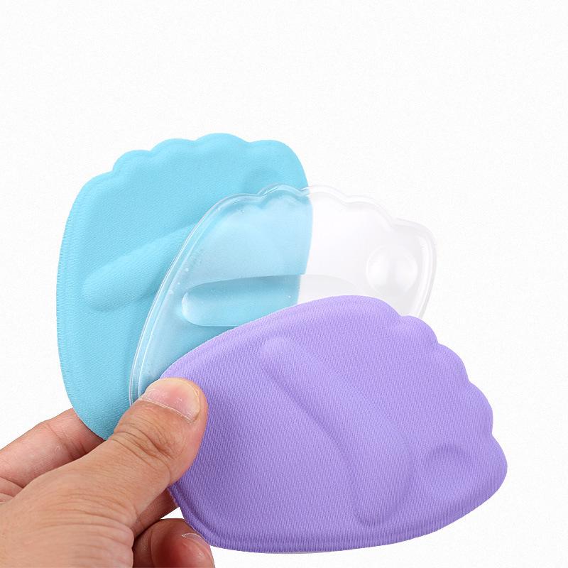PU Five-Toe Shock-Absorbing Forefoot Pad with Arch Support for High Heels