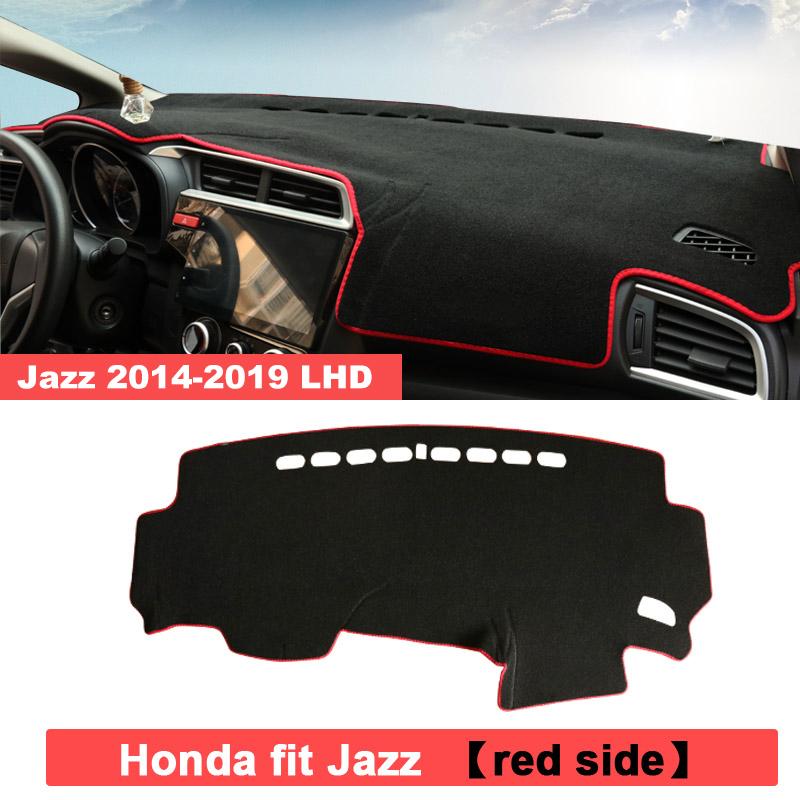 For Honda Jazz Fit 3rd GK5 2014 2015 2016 2017 2018  Car Dashboard Cover Anti-UV Non-slip Mat Avoid Light Pad Accessories