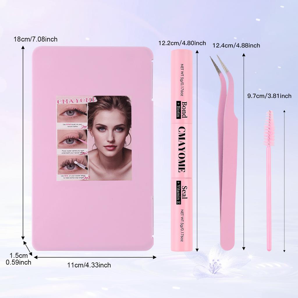 Set gene false 640 smocuri D Song DIY Segmentat Multi-Fir Dens Ondulat Gene Smoc Simplu