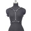 Leather Wing Harness - Gothic Lingerie Accessories for Women