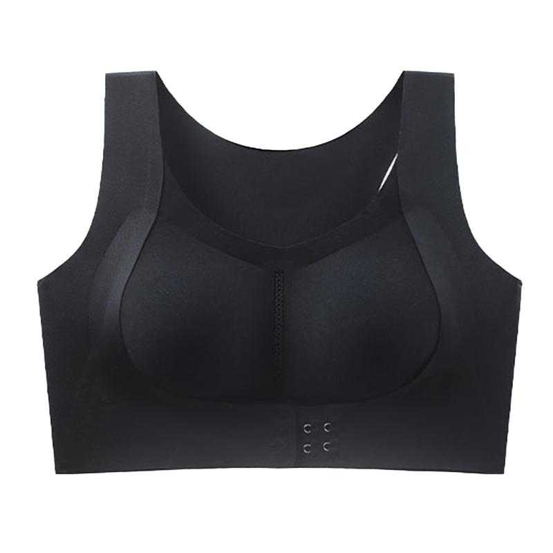 FallSweet Front Closure Sport Bra Top Women Comfortable Wireless Bra Seamless Underwear Sexy Lingerie M-XXL