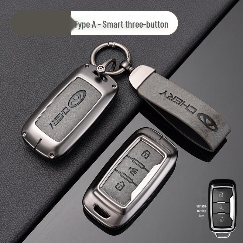 High-End Voll-Schlüsselhülle für Chery 5x, Tiggo 3x, Exeed TX, Tiggo 7 - Unisex Design
