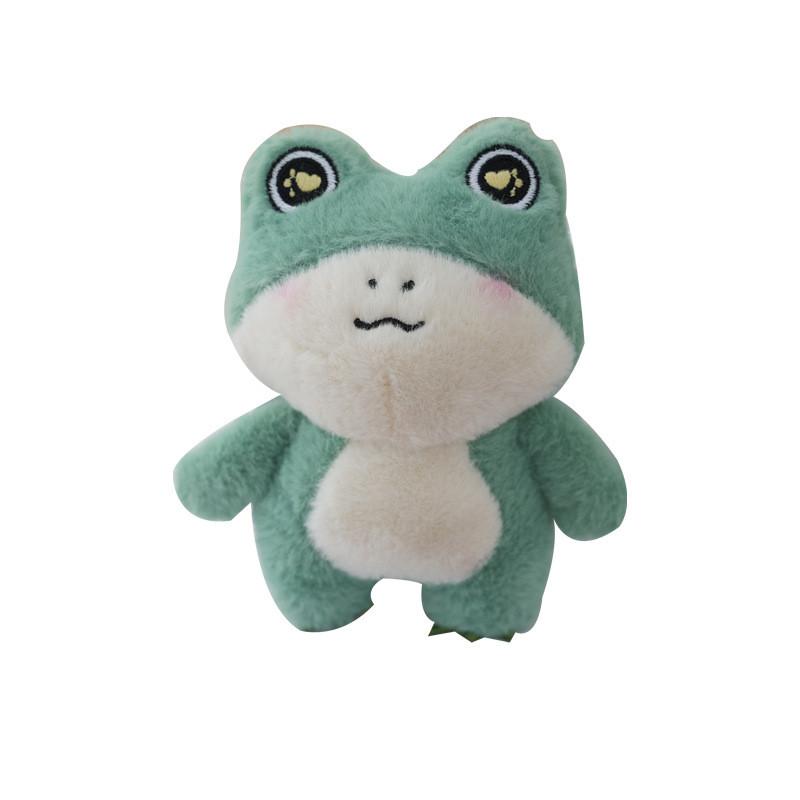 Adorable Plush Frog Toy With Big Eyes And Cute Clothing For Kids And Girls