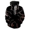 Lightning 3D-trykt hettegenser for menn Mote gensere Genser Langermet gutte jente hettegensere Streetwear Uformell hettejakke