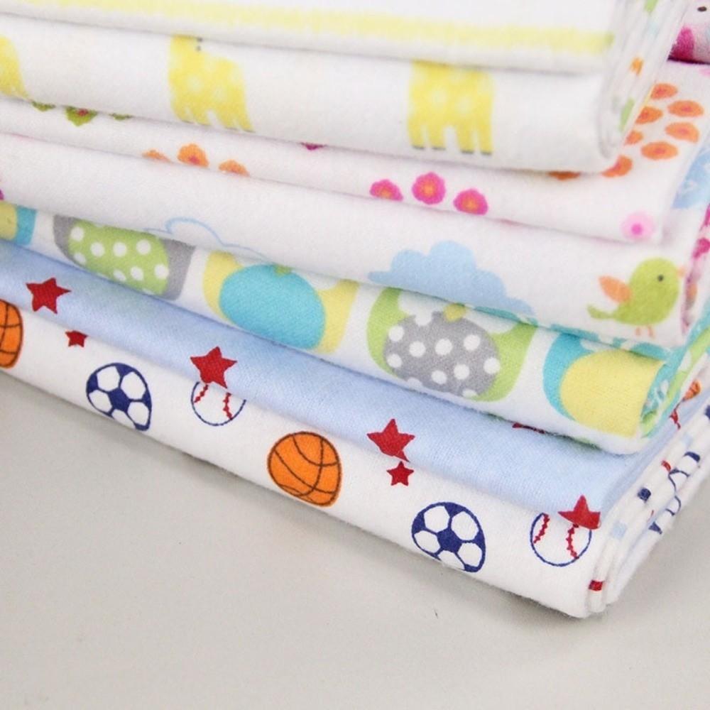 4Pcs Pack 76x76cm Receiving Baby Blanket Super Soft Baby Bedsheet Blanket  DIY Quilting Sewing