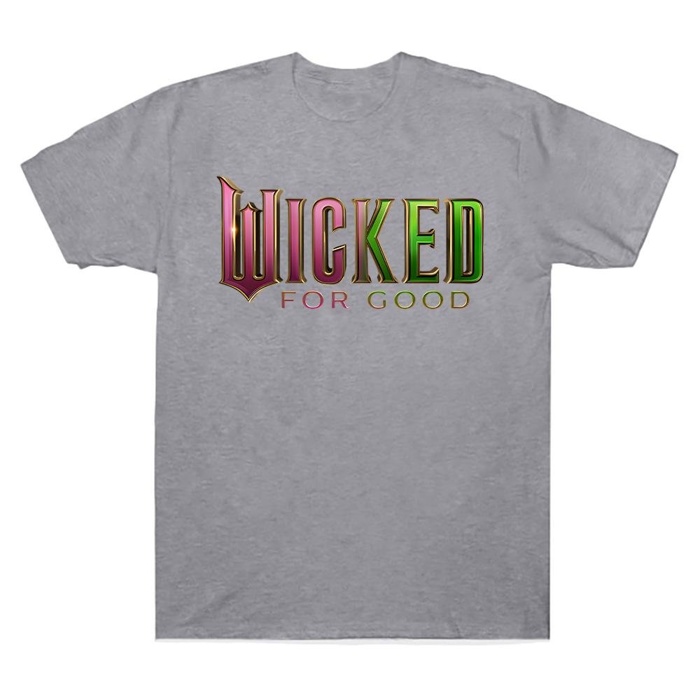 

Wicked for Good T Shirts Fashion Men Harajuku Aesthetic Tees Unisex High Quality Female Cotton Tees Shirts Y2K Graphic Clothes 4XL
