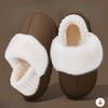 The Slippers Are Waterproof with Thick Soles and Can Be Worn Over Cotton Shoes