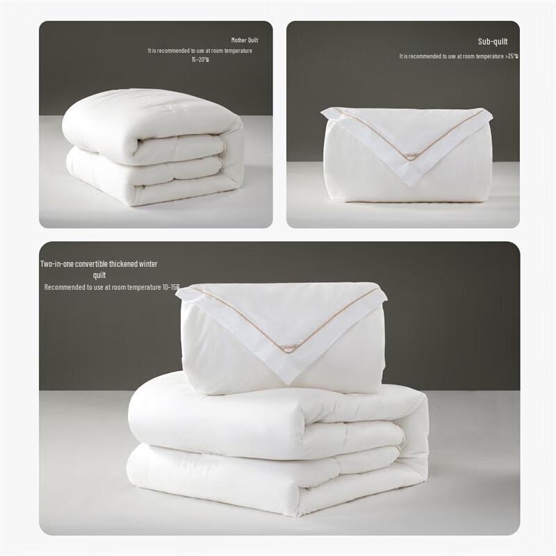 

Mercury Home Textiles Tussah Silk & Australian Wool All-Season Duvet