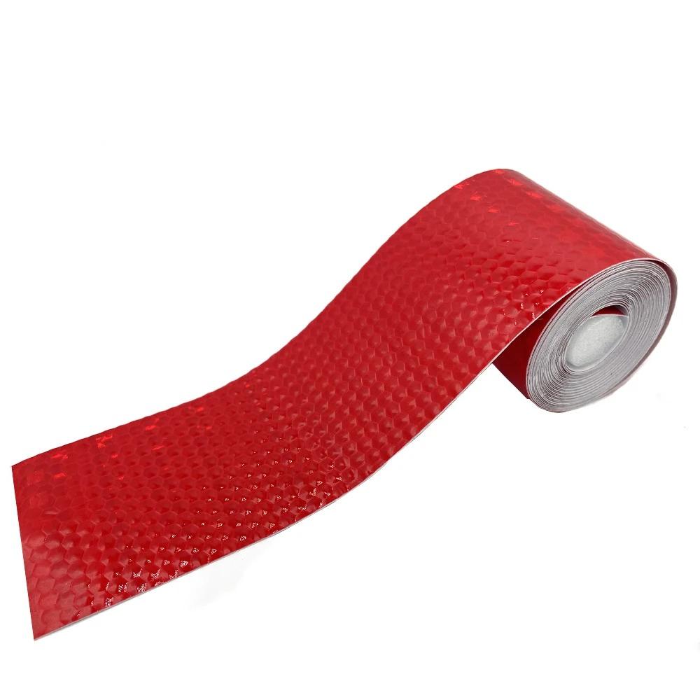 Safety Mark Warning Reflective Tape Strip Car Reflective Tape Motorcycle Sticker Bicycle Reflector Protective Sticker Film