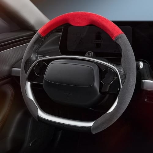 Nissan X-Trail T32 T33 Series Steering Wheel Cover Steering Cover 5D Grip Anti-slip Car Accessories 3 Colors Available! X-Trail Accessory Interior Par