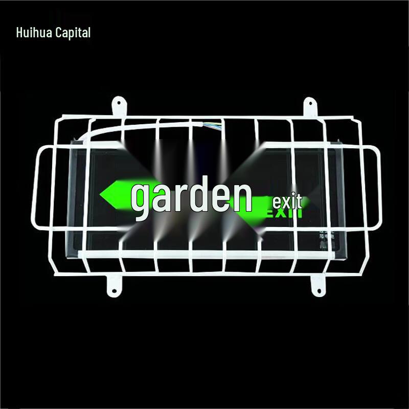 Emergency Exit Fire Evacuation Sign Light