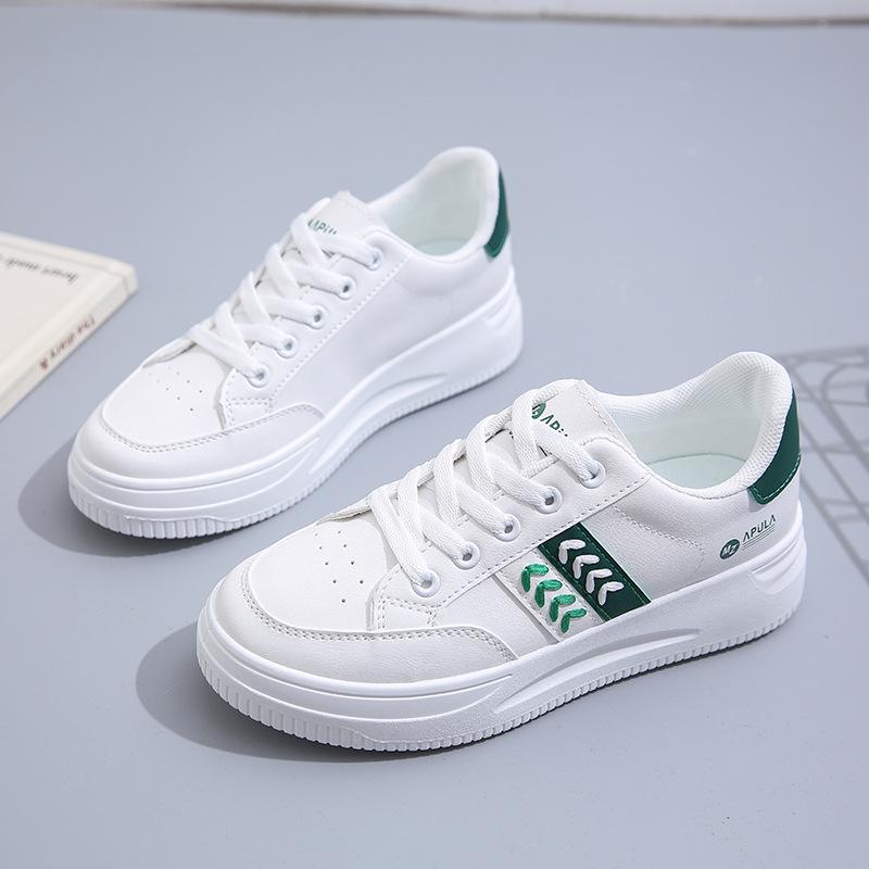 Small White Shoes Women's 2022 Autumn New Fashion and Comfortable All-match Thick-soled Sneakers Casual Breathable Sneakers