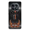 Funda de teléfono - MANIACASE - Xiaomi Redmi Note 15 5G - silicona TPU - Harley Davidson calavera - fondo gris