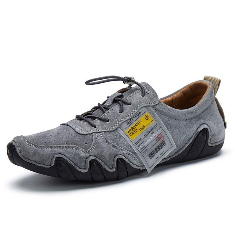 Fashion Men Sneakers High Quality Leather Men Casual Sneakers Lightweight and Comfortable Men Flat Sneakers Walking Shoes Men