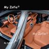 Leather Car Floor Mats Fit For BYD Han L DM EV 2025 2026 Auto Custom Foot Matts Rugs Vehicle Carpets Pads Full Set Accessories