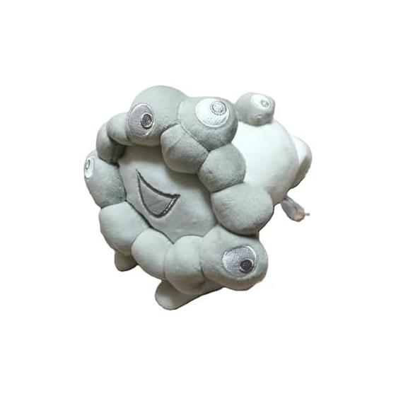 Expo 2025 Osaka Kansai Myaku Myaku Crawling Plush Toy (White) - Limited Edition Souvenir Gift (S)