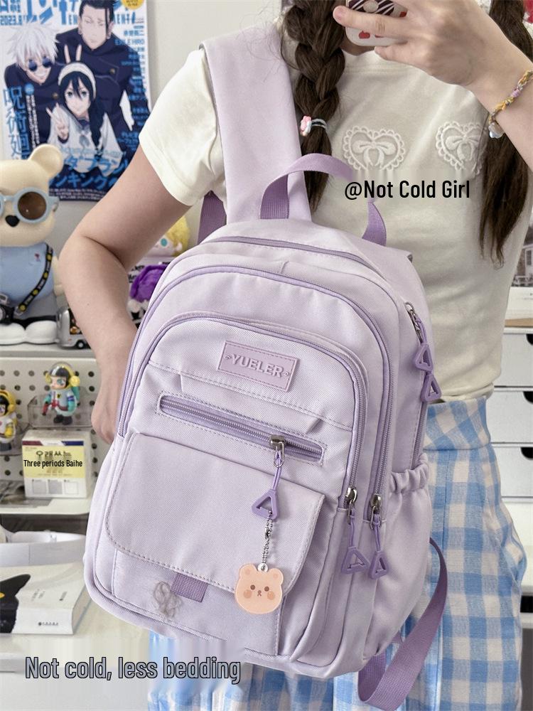 Niche Japanese-Style Large Capacity Backpack for Girls and College Students