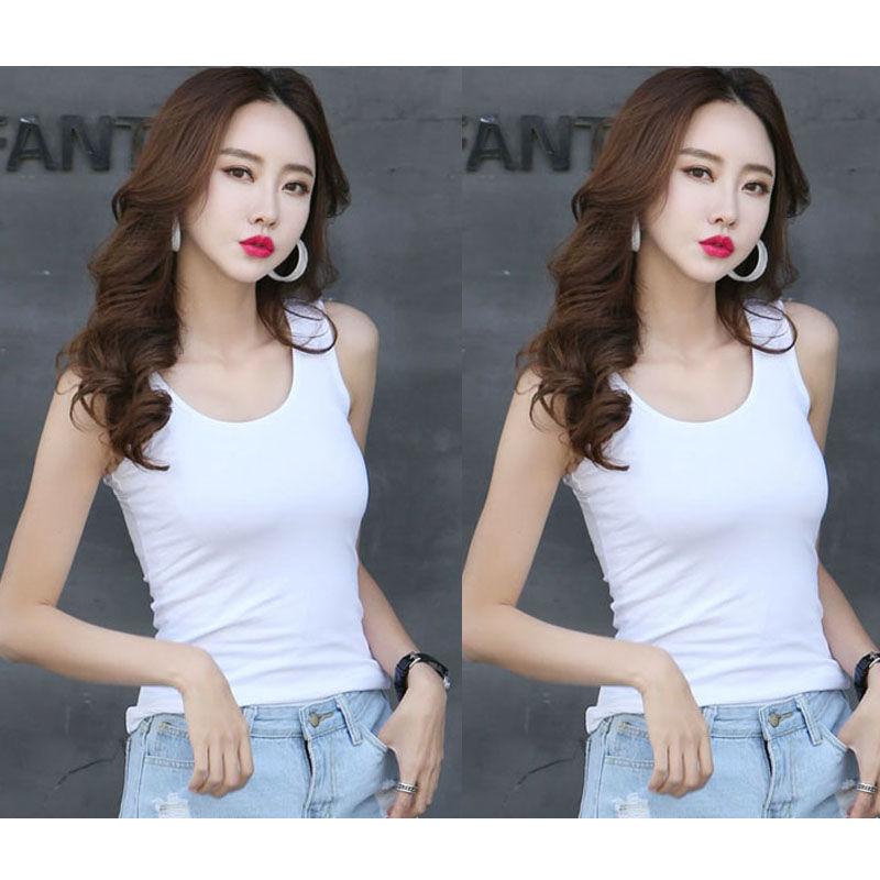 Regata de emagrecimento de cor sólida da moda para mulheres