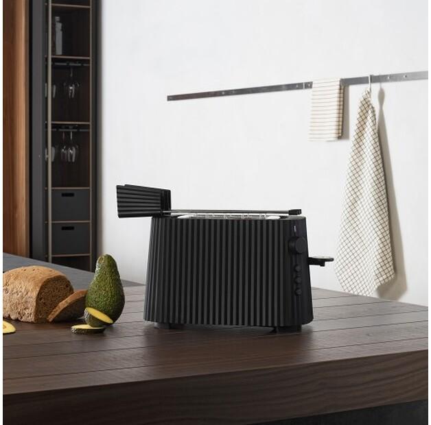 Toaster Alessi Plisse MDL08B Black