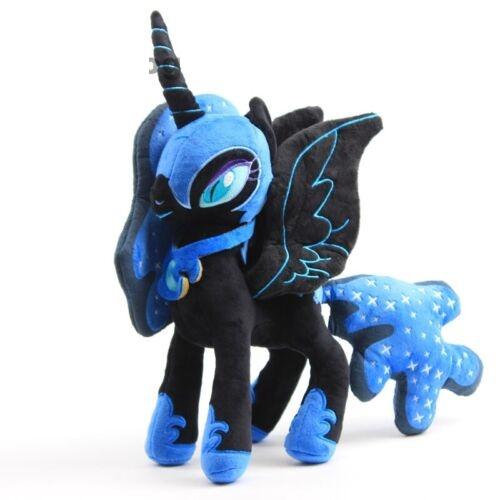 Luna Evolution Nightmare Moon Plüschtier Rosa Einhorn Pferd Weiche Stofftierpuppe