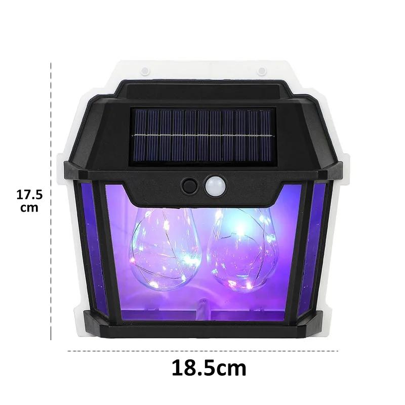 

Outdoor LED Solar Tungsten Lamp Motion Sensor IP65 Waterproof Wall Lamp Garden Porch Garage Courtyard Decorative Lighting