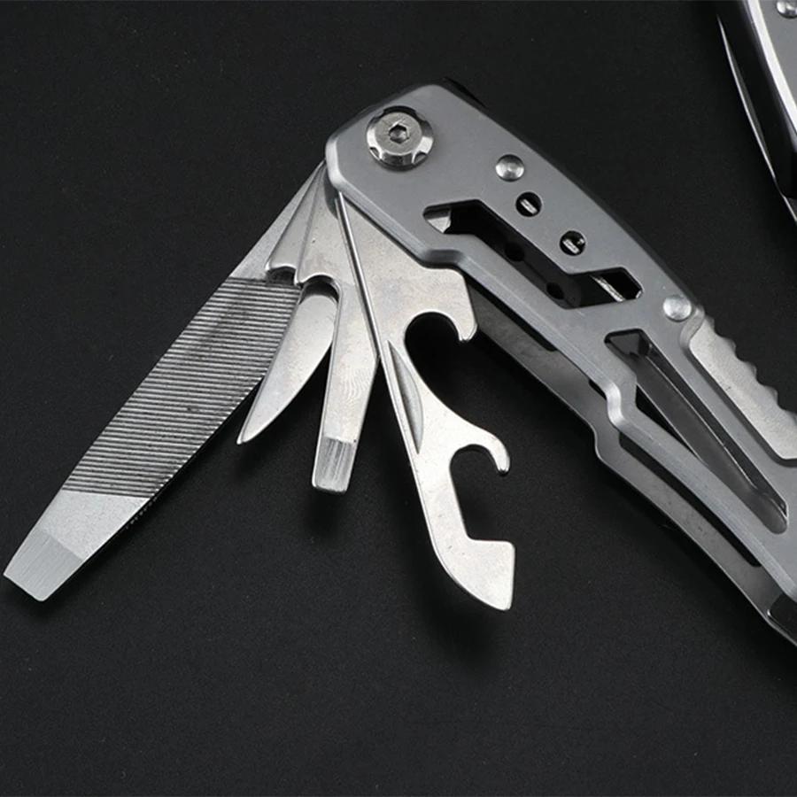 Outdoor Multitool Camping Portable Stainless Steel Folding Multifunction Tools Emergency survival Knife Pliers