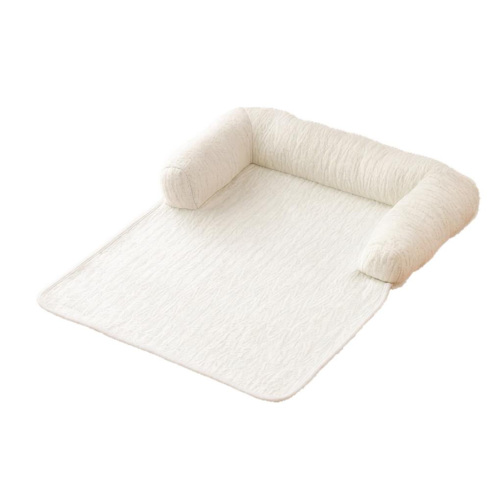 Pet Sofa Pad Non- for Dogs Cats Couch Protector - Cream