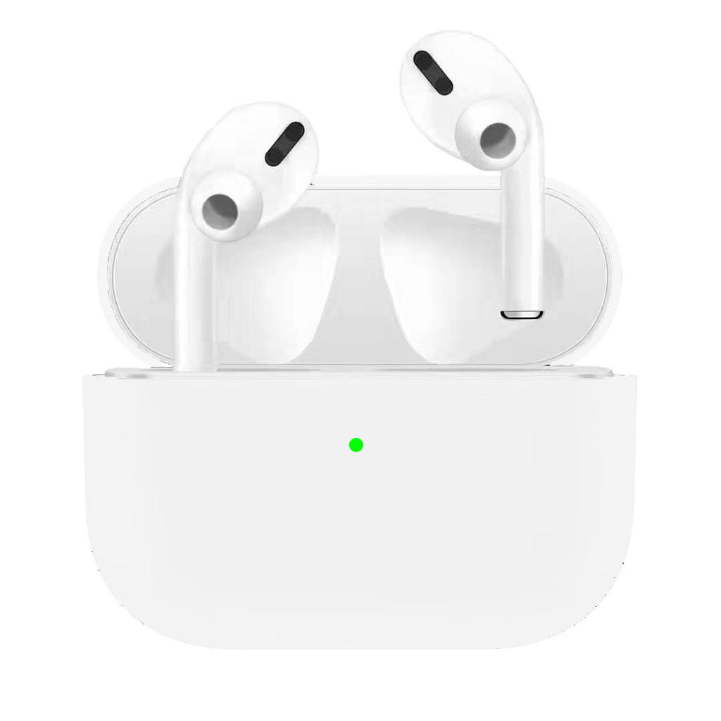 Applicable to 2026 silicone ultra-thin split earphone cover Apple earphone AirPods PRO solid color earphone cover