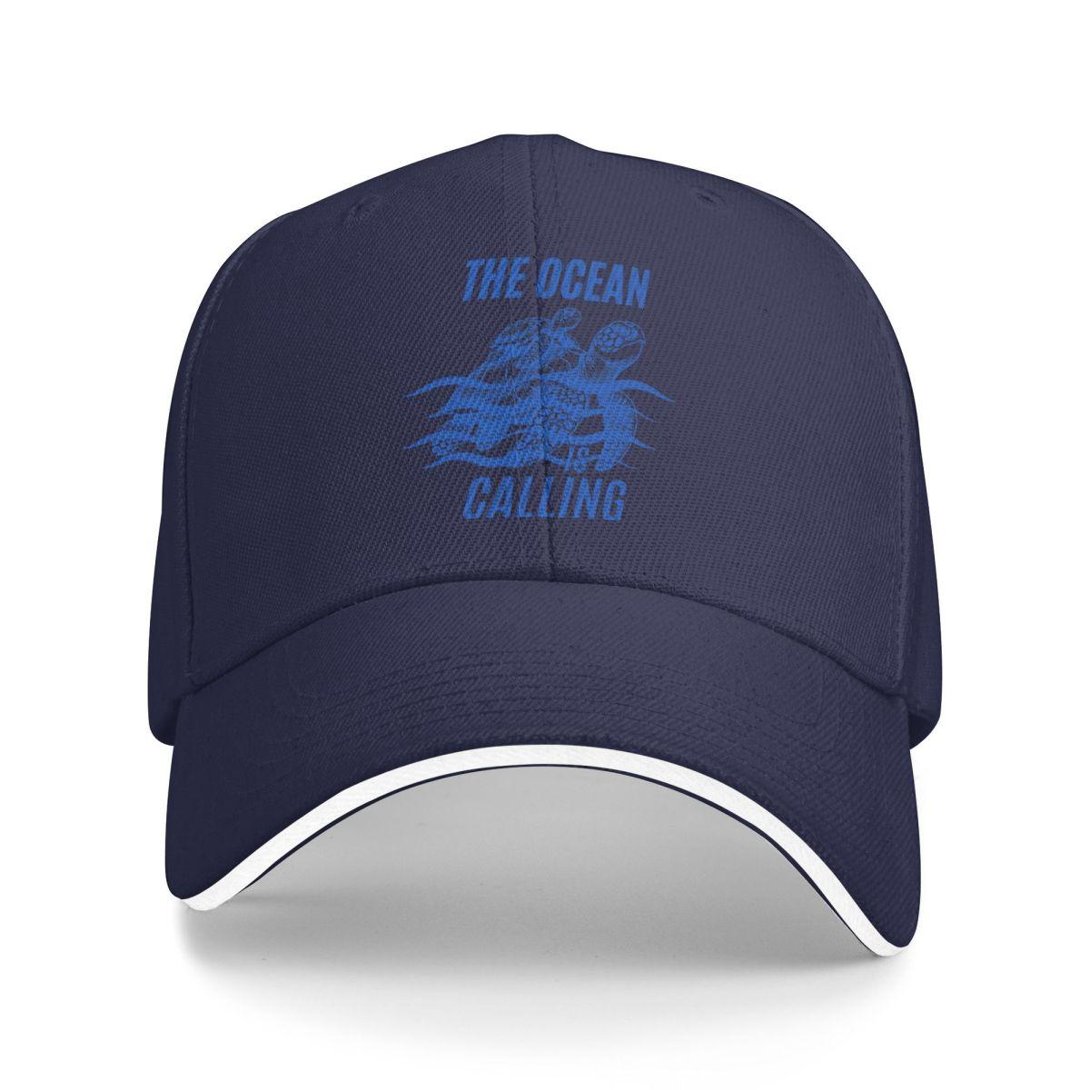 

Baseball Caps The Ocean Is Calling Turtle Lover Sea Thermal Funny Casquette FeUnisex Unisex Casual Summer Hats One Size