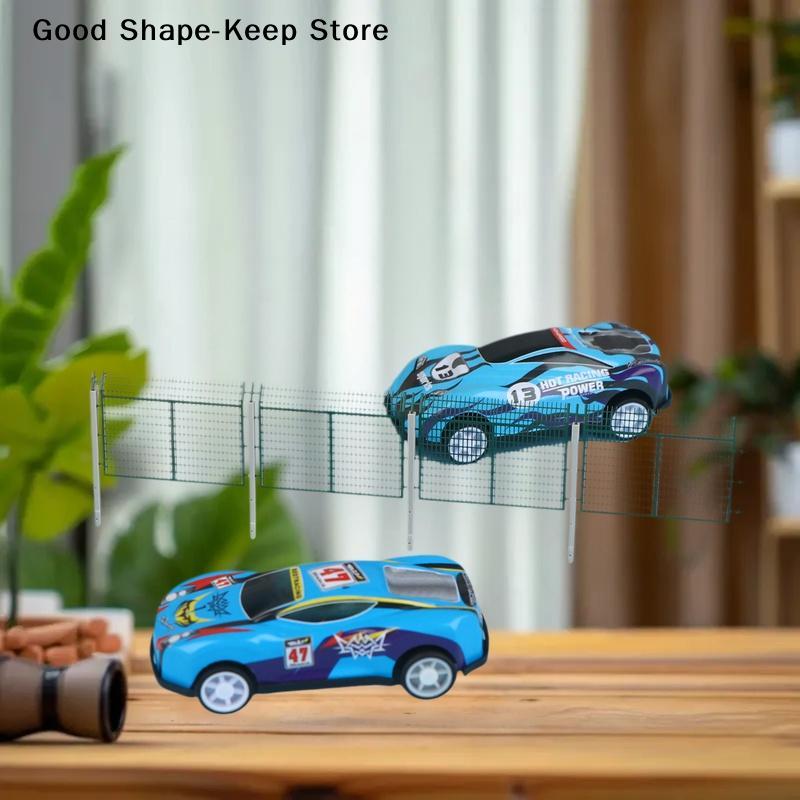 HO Scale Protective Fence With Columns Model For DIY Building Fence Wall Sand Table Railway Train Scene Diorama Kit