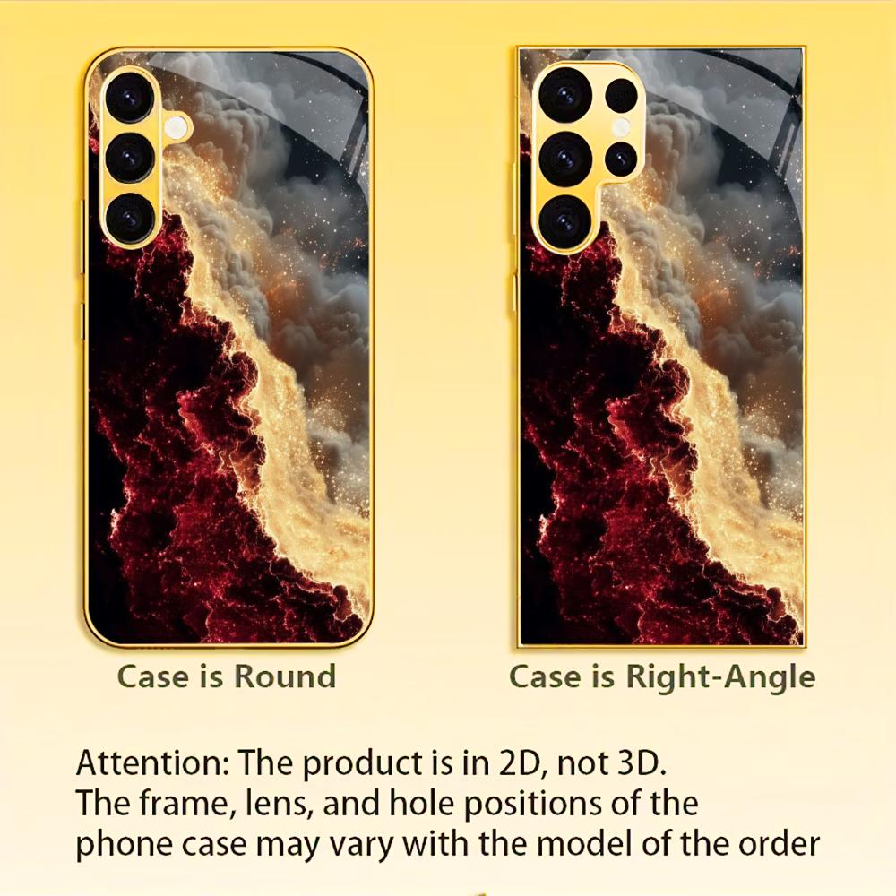 New Model Luxurious PhoneCase Electroplated Glass PhoneCase for Samsung Galaxy S26 S25 S24 S23 S22 S21 FE,Ultra,Plus