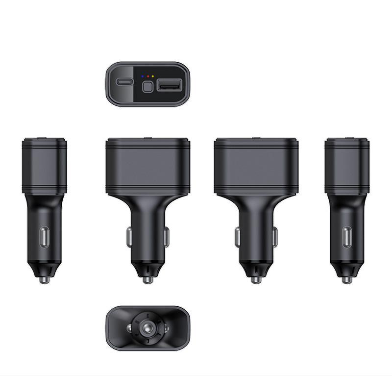 Car Tracker 4G TKSTAR GPS Tracker 4G Car Charger Type-C Smart GPS Locator Multi-Alarms Free Web&APP Tracking Device