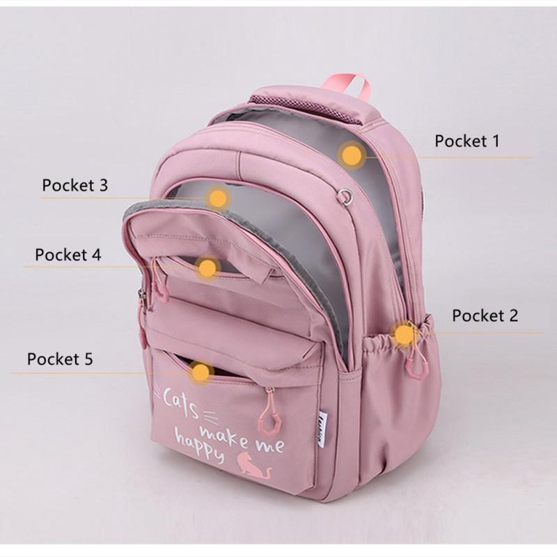 School Backpack for Girls Cute School Bags Waterproof Bookbag Teens College Student Large Travel Shoulder Bag