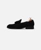 Custommood Suede Tassel Loafers (Black)