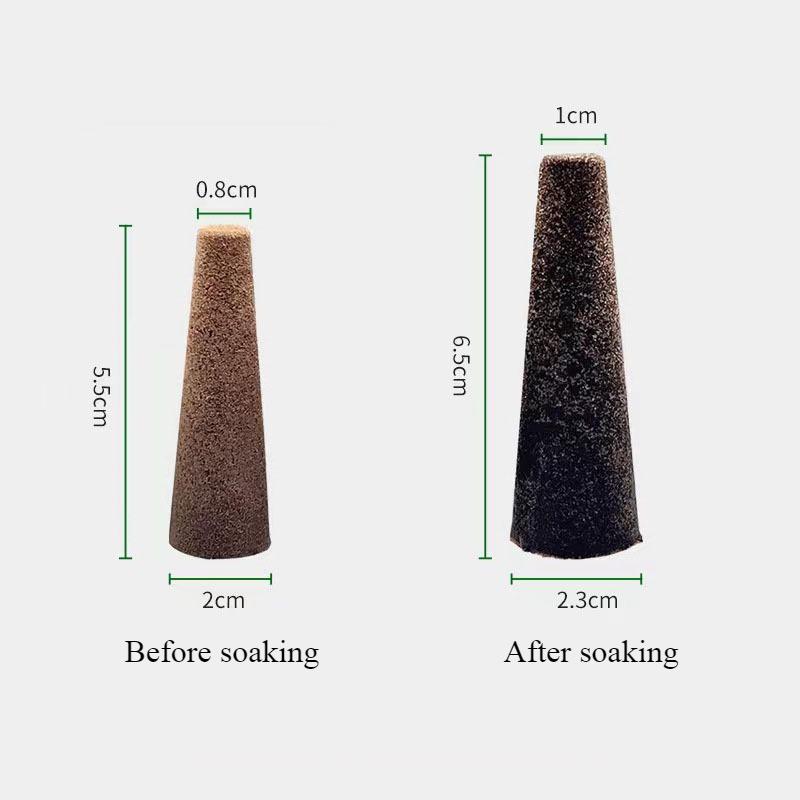 

50/100 шт. губки для выращивания семян, сменные корневые губки для гидропоники, система внутреннего сада, впитывающие воду губки для выращивания в контейнерах 10pcs