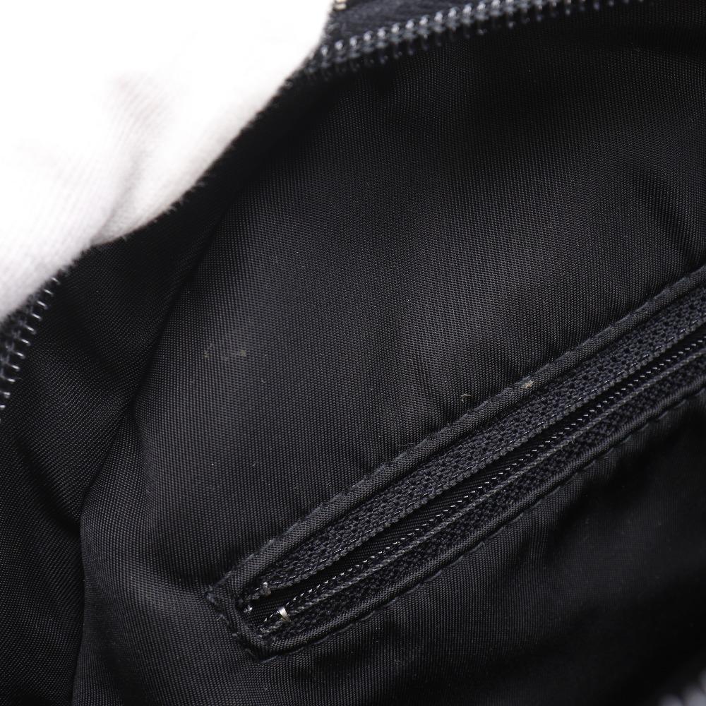 Dior Double saddle bag Handbag Trotter Navy blue canvas Women Used