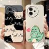 Für Vivo Y39 5G Hülle V2436 Niedliches Mode Cartoon Muster Abdeckung Stoßfest Weiche TPU Handyhüllen Für Vivo Y300i Y 39 VivoY39 Bumper