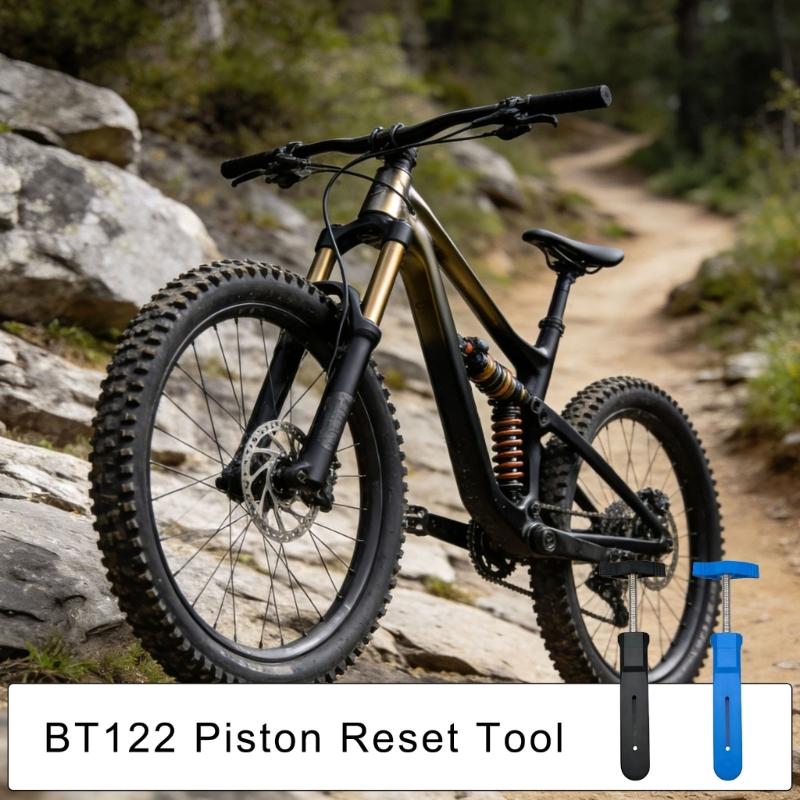 Bicycles Hydraulic Disc Brake Piston Press Tool Bike Brake Piston Reset Tool Caliper Bike Maintenance Tool Enduring