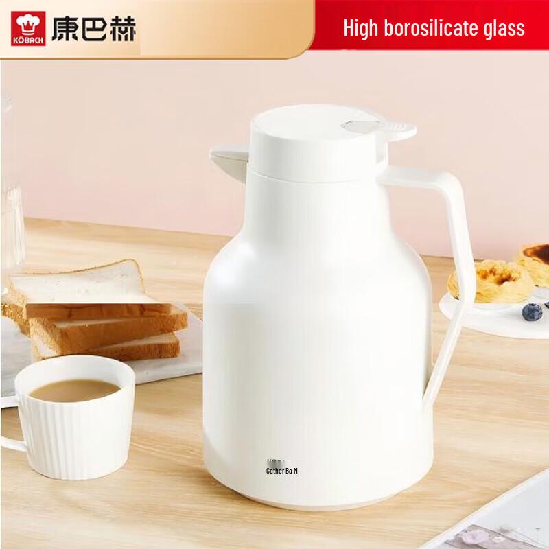 

KOBACH 1.5L Borosilicate Glass Insulated Pot