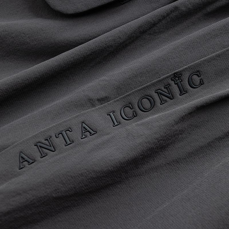 Anta Simple Loose Daily Commuting Quick-Dry Cool Shorts Women Shorts Castle-Gray 162628516-1