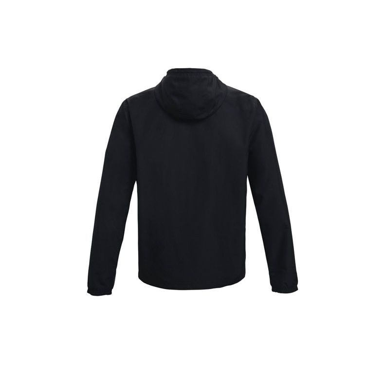 Under Armour Sportstyle Windbreaker Logo Jacket Men Black 1361621-001