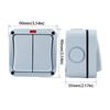 Heat Resistant IP66 Outdoor Switch Push Button Power Switch  Outdoor Home Electrical