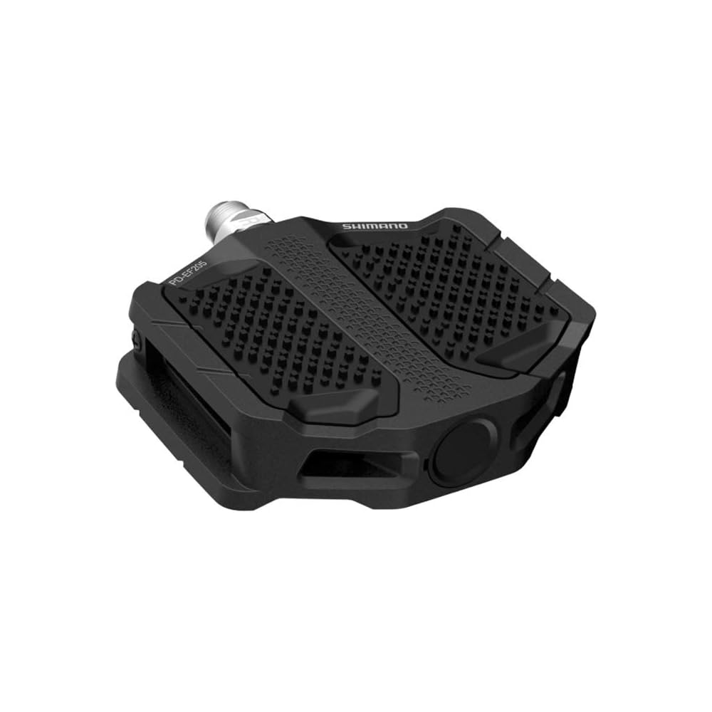 Shimano PD-EF205 Flat Pedals Solid Platform Design Black