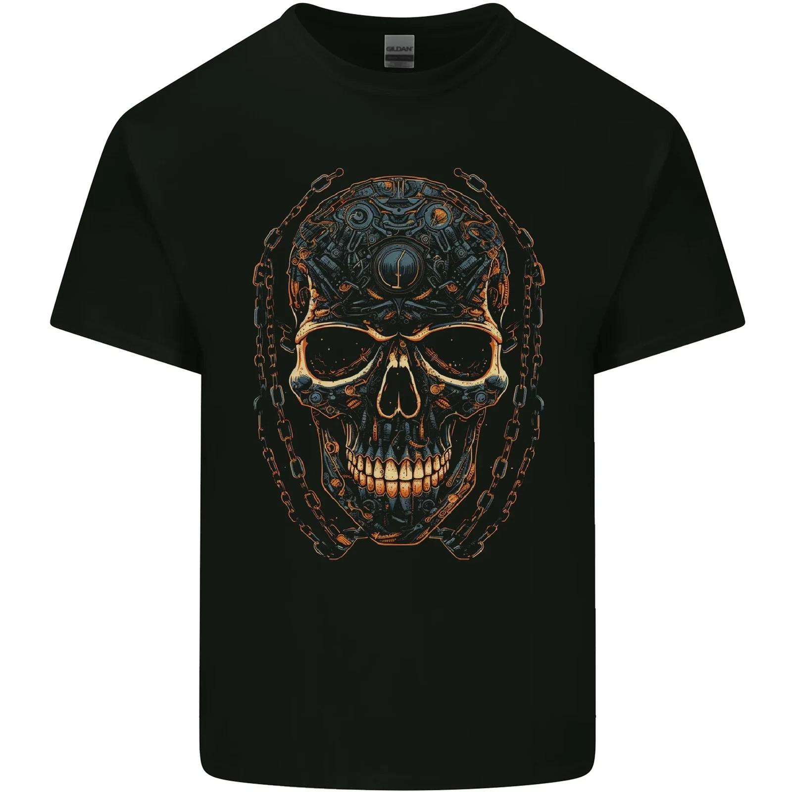 A Skull Made of Scrap Kids T-Shirt Childrens XL