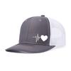 Custom Letter Mesh Baseball Cap With Breathable Cotton For Outdoor Sports And Socials