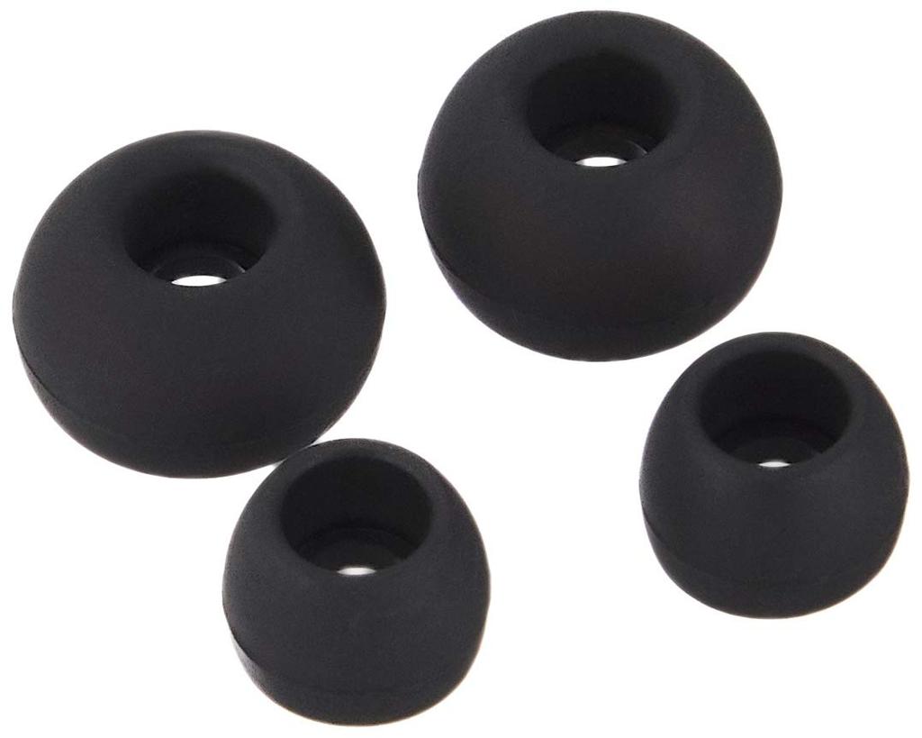 [Volume Controller Included] Stereo In-Ear Headphones (Black)