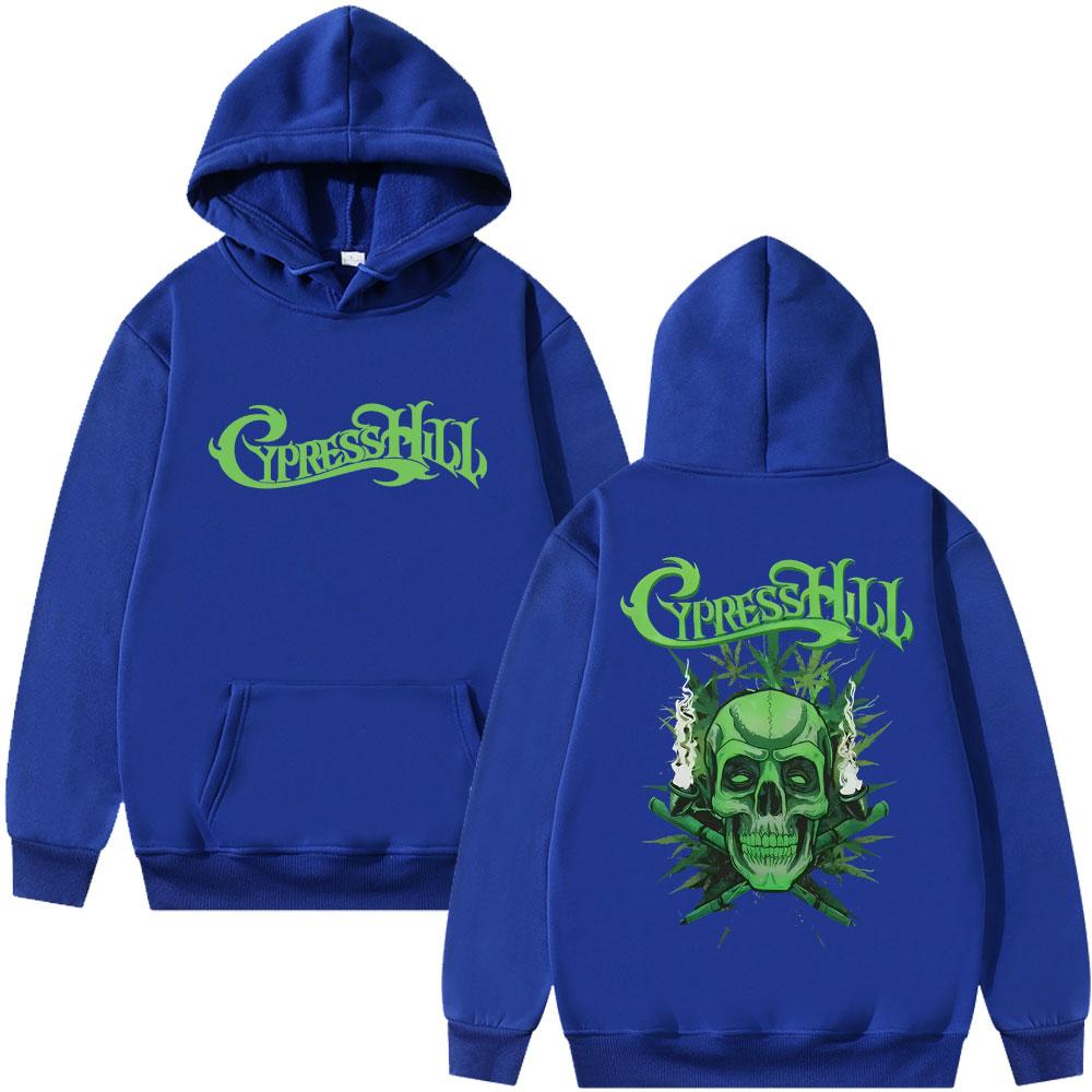

Худи с графическим принтом скелета рэпера Cypress Hill для мужчин и женщин, оверсайз, уличная мода, мужская мода, винтажный худи 3XL
